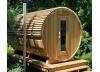 Barrel Buitensauna Red Cedar Premium 183 x 183 cm Barrel Buitensauna Red Cedar Premium 183 x 183 cm