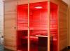 Kleurentherapie voor in de sauna led paneel rode kleur