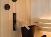 Sauna accessoires van tylo zwarte kleur